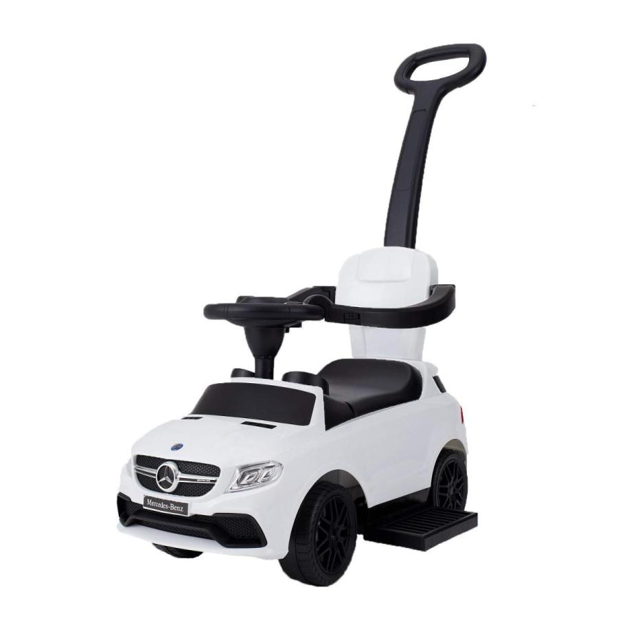 乗用メルセデスベンツAMG GLE63 押手付 ホワイト : ベビー用品