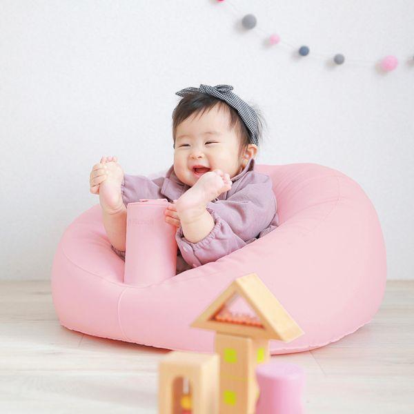 リッチェル ふかふかベビーソファ ピンク : ベビー用品ぽこあぽこ