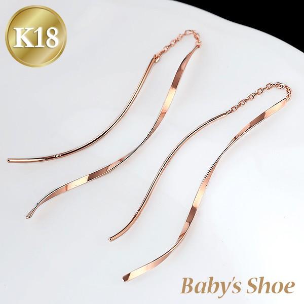 K18 K18PG アメリカンピアス 揺れるピアス スパイラル チェーンタイプ 18K 18金 ゴールド ピンクゴールド :PIACE61:ベビーズシュー - 通販 - Yahoo!ショッピング K18 K18PG アメリカンピアス 揺れるピアス スパイラル チェーンタイプ 18K 18金 ゴールド ピンクゴールド :PIACE61:ベビーズシュー - 通販 - Yahoo!ショッピング