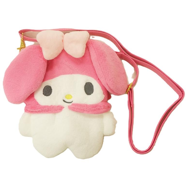 新品未開封 マイメロディ おめかしシリーズ ぬいぐるみポシェット マイ 