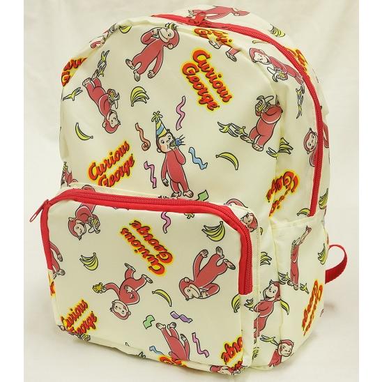 出荷 アイプランニング キッズ用リュックサック おさるのジョージ アイボリー K 51a Quran Unv Edu Sd