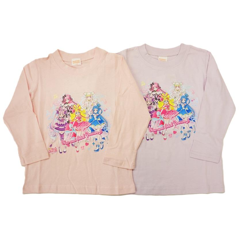 メール便利用！送料込み】BANDAIキミとアイドルプリキュア♪長袖T