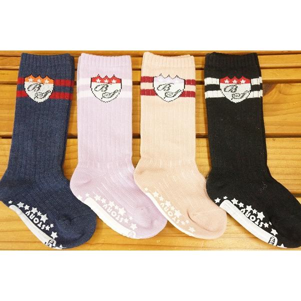 日本製】BABY STORY 子供用ソックス9-12cm/12-15cmエンブレム 