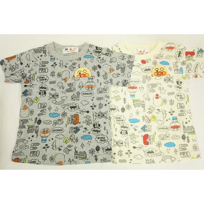 ナカタ Bandaiそれいけ アンパンマン半袖かくれんぼｔシャツ総柄とびだすモチーフ付きta3211 90cm 100cm Ss21ta3211 キュートベビー 通販 Yahoo ショッピング
