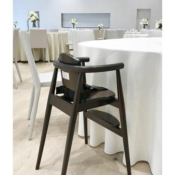 大和屋 スタックチェアBT 253501(ダークブラウン)【他商品と同梱不可品】 