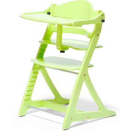 送料無料/一部地域除く】大和屋すくすくチェア プラステーブル付1504GR  