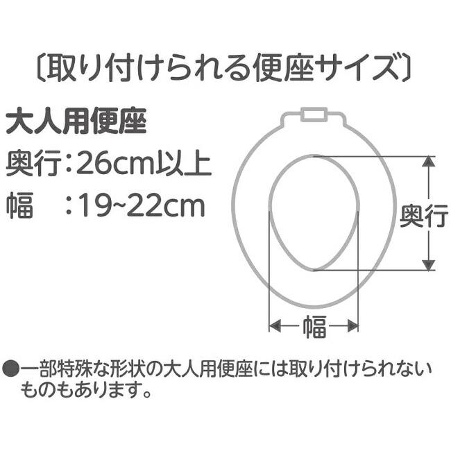 【送料無料/一部地域除く】リッチェル ひんやりしない補助便座＆トイレサポートステップ(踏み台)｜babyshop｜06