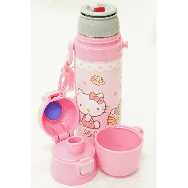 スケーター 超軽量コンパクト2WAYステンレスボトル430ml/470ml ハローキティお菓子(SKDC4) :4973307608254:ナカムラ赤ちゃん店 通販 スケーター ハローキティ 水筒 470ml