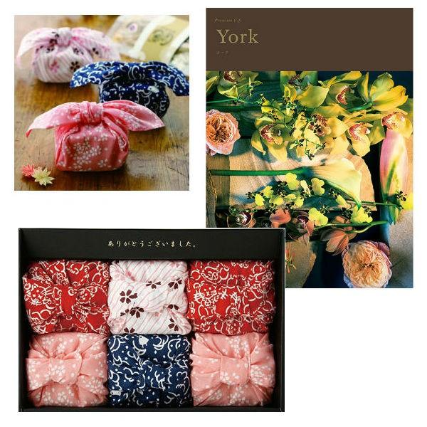 内祝い カタログギフト ヨーク かわいい手ぬぐいで包んだおいしいお米の組合せギフト 正規逆輸入品