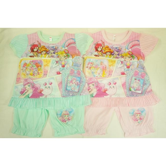 バンダイbandai トロピカル ジュ プリキュア 半袖パジャマ 変わ るチェンジングパジャマ 絵柄が変わって見える Ss21no ナカムラ赤ちゃん店 通販 Yahoo ショッピング