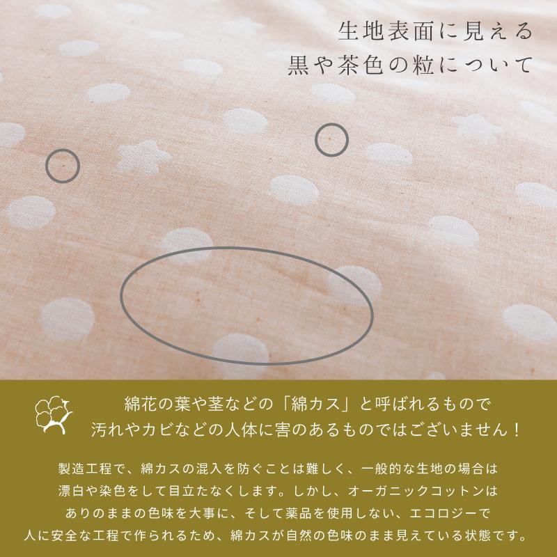 ポスト投函】 日本製 オーガニックコットン 抱き枕カバー 単品