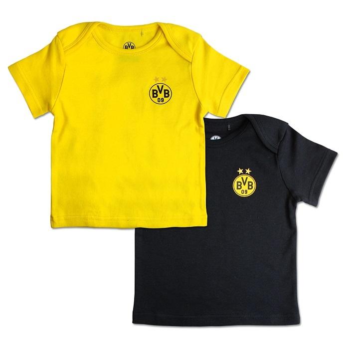 ドルトムント ベビー Tシャツ 2着 セット ギフト 出産祝い サッカー ドイツ BVB Baby Gift Set 【送料無料】通販 WSC  SPORTS LOUNGE :bvb0006:BABY SPORTS - 通販 - Yahoo!ショッピング