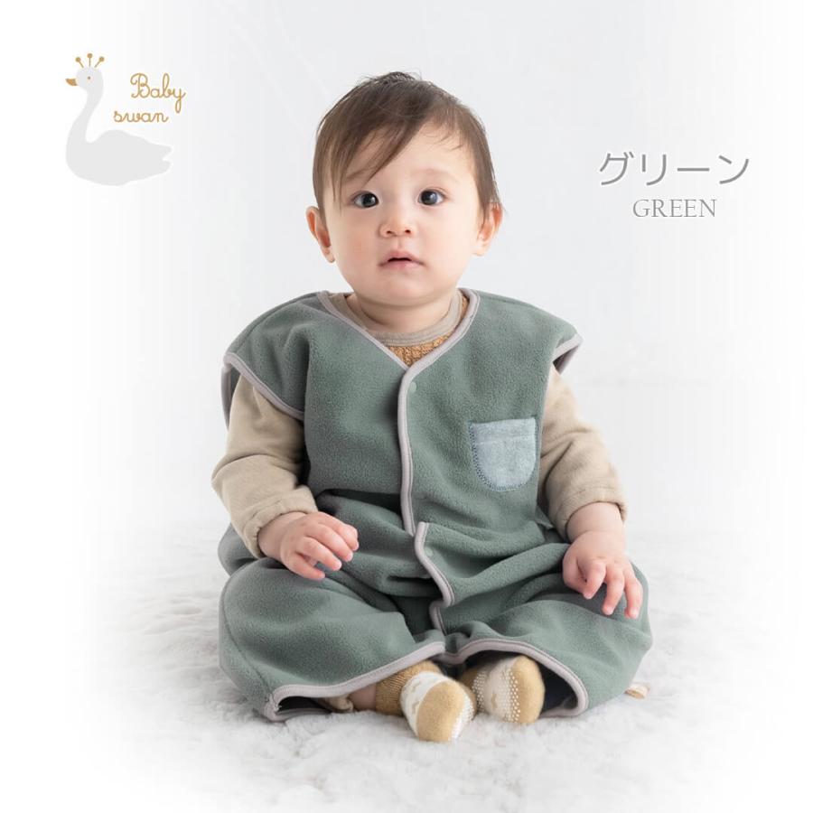 日本製 スリーパー フリース ベビー 新生児 赤ちゃん 80cm 90cn 100cm