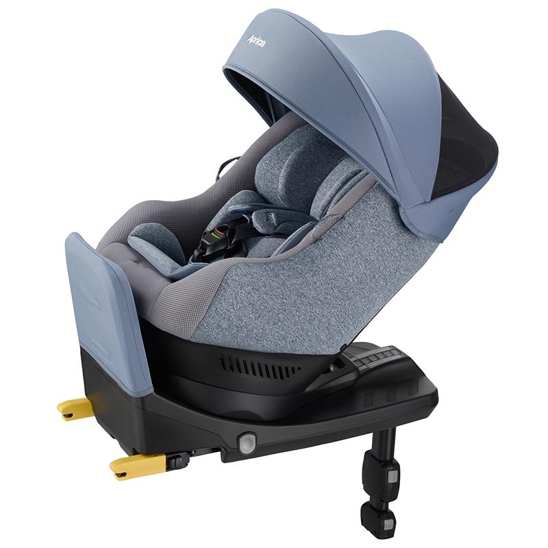 美品 アップリカ チャイルドシート クルリラ プラス 新生児 isofix-