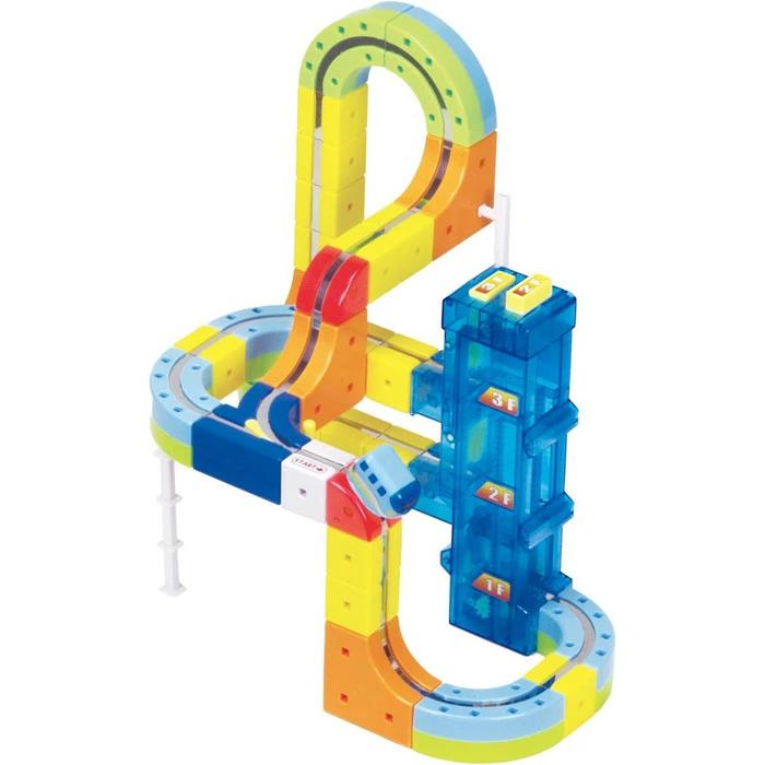 レールキューブ クリアメカ エレベーターセット サンスマイル : ベビー