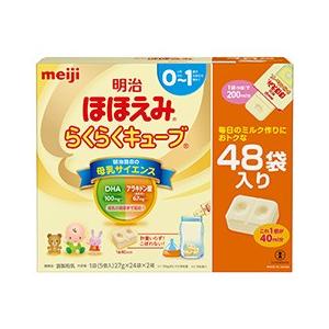 ほほえみ 明治 ほほえみ(新) らくらくキューブ1296g(27g×24袋×2 ほほえみ 明治 ほほえみ(新) らくらくキューブ1296g(27g×24袋×2