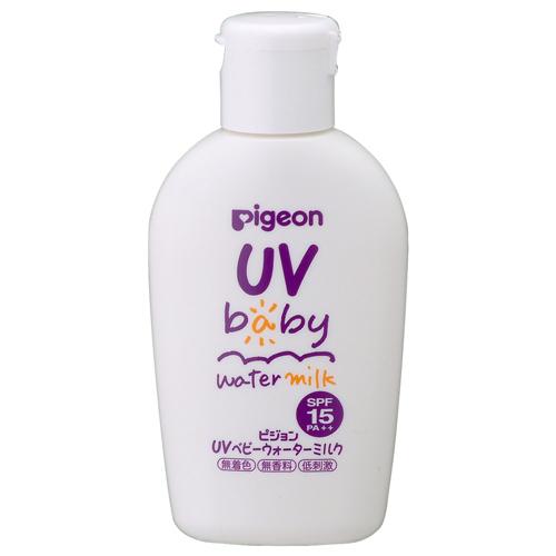 ピジョン UVベビーウォーターミルク SPF15・PA++ 60g 0ヵ月〜 日焼け止め 4902508083409|ベビータウン|01