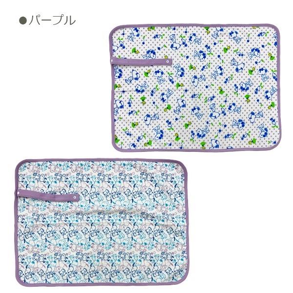 おねしょシーツ 2枚組 スヌーピー おむつ替えマット コンパクト 防水 