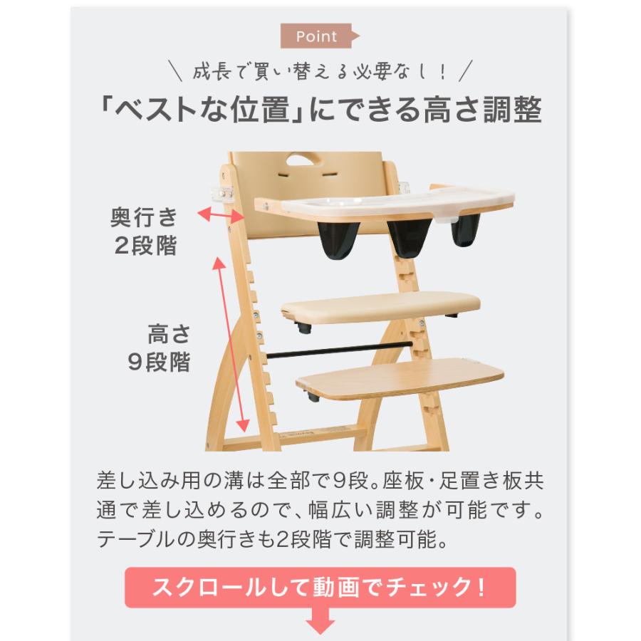 ベビーチェア ハイチェア ビヨンドジュニア オプション買い足し不要 日本総代理店 赤ちゃん イス 離乳食 Beyond Junior 送料無料 爆買 | ビヨンドジュニア | 20