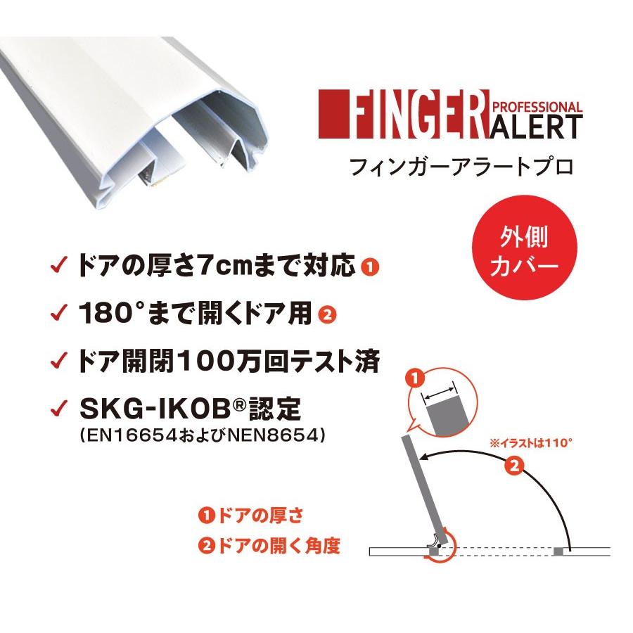 フィンガーアラートプロ 外側カバーのみ 日本総代理店 送料無料 指はさみ防止 指詰め防止 ドア挟み防止 ストッパー ストップ セーフティ キッズ 437fa Baby West 通販 Yahoo ショッピング