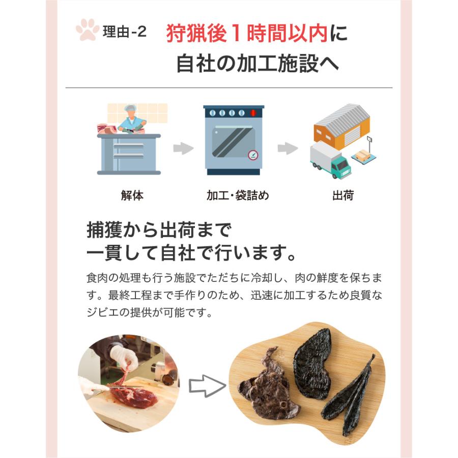 森のごはん】鹿の内臓ミックス 45g 犬用 無添加 国産 手作り