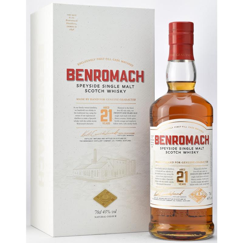ベンロマック 21年 Benromach 21 スコッチ ベンロマック21年 43％ / BENROMACH 21 : Spirits Bacchus Barrels