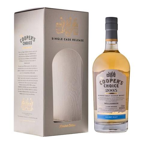 Coopers Choice WILLIAMSON 12y 2005 / クーパーズ チョイス ウィリアムソン 12年 2005 56.5%