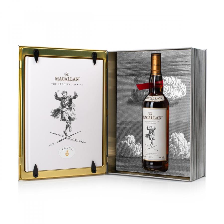 人気デザイナー Spirits Bacchus Barrelsマッカラン アーカイブスシリーズ フォリオ6 43% MACALLAN Archival  Series Folio 2021 洋酒