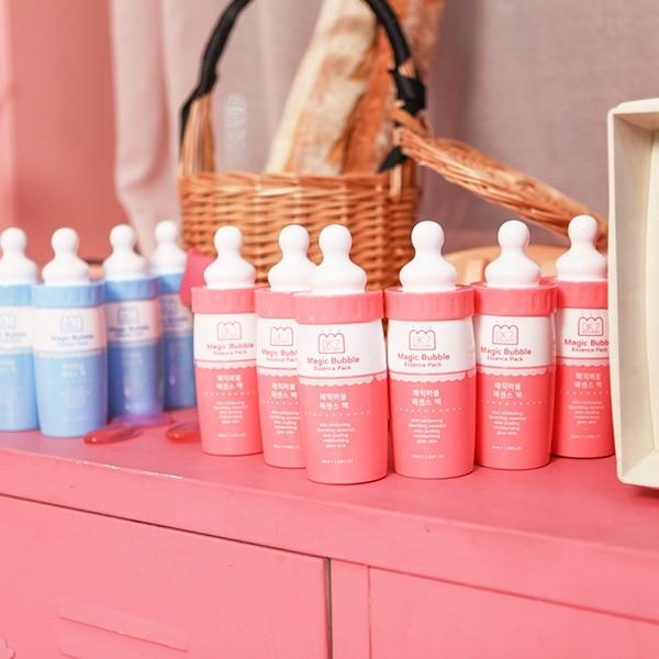 公式ストア マジックバブルエッセンスパックピンク しっとり美白タイプ 毎日できるスキンケア 累計15万個販売 洗い流さない炭酸泡フェイスマスク Mbe R 50 Backflip Online Store 通販 Yahoo ショッピング