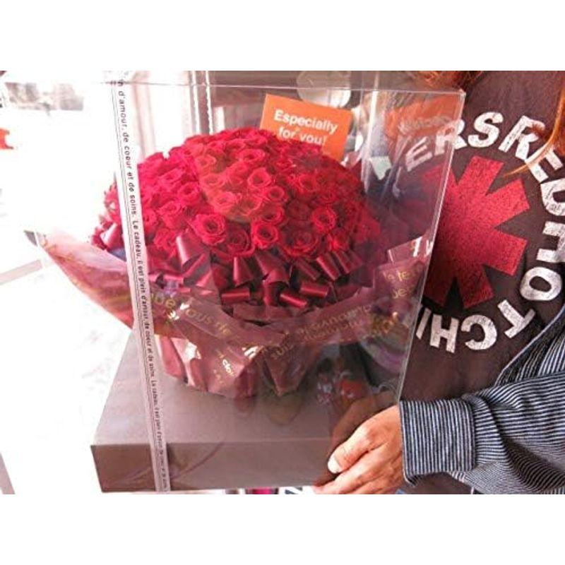 【まとめ売り】 プロポーズ 彼女 花束風 赤バラ 100本 プレゼント プリザーブドフラワー 100輪使用 ケース付き 【HOV1267528226】(44315円)