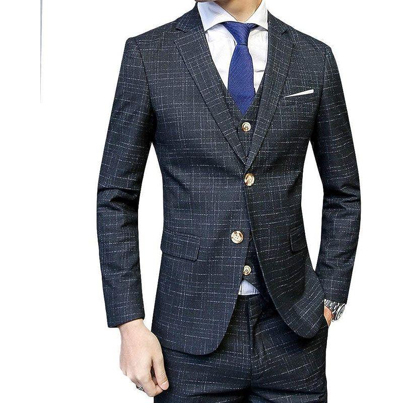 CEEN スリーピース メンズ オシャレ スタイリッシュスーツ ビジネス・パーティー 春秋     商品情報    【商品名】　CEEN スリーピース メンズ オシャレ スタイリッシュスーツ ビジネス・パー PET1123001091(10186円)