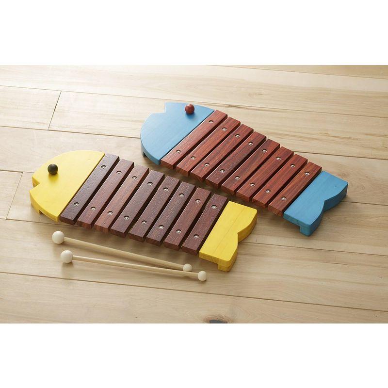 ボーネルンドオリジナル (BorneLund Original) おさかなシロフォン 青 1歳半頃 BZ8000B BorneLund Original おさかなシロフォン 1歳半頃 BZ8000B