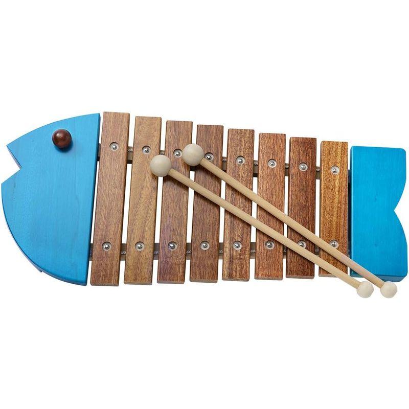 ボーネルンドオリジナル (BorneLund Original) おさかなシロフォン 青 1歳半頃 BZ8000B BorneLund Original おさかなシロフォン 1歳半頃 BZ8000B