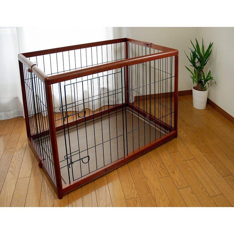 ワンモード 木製折たたみペットサークル (M) JPC-95 人気商品☆超大型犬ハウス 犬ハウス 木製ハウス ペットには アップグレードのドア 自由組み立て 犬用品 犬用 アパート 犬小さな城 犬小屋 犬ハウス 冬 防風防寒 RI1126892958(10222円)