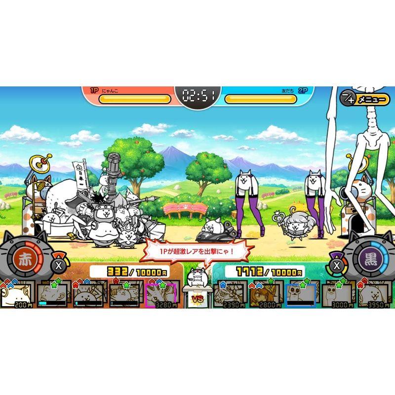 超激レアふたりでにゃんこ大戦争「ソフト＆ポーチセット」-Switch ソフト＆ポーチセット Switch