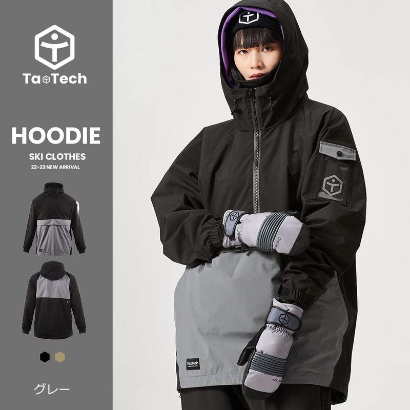 TaoTech スノーボードウェア オーバースタイル スキーウェア メンズ レディース ジャケット 撥水 防寒 防風 保温 雪遊び (F， スノーボードウェア オーバースタイル スキーウェア メンズ レディース ジャケット 撥水 防寒 防風 保温 雪遊び F，