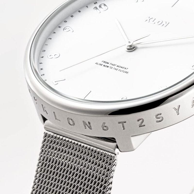 KLON ペアウォッチ 腕時計 逆回転腕時計 ペア セット ユニーク 個性 逆回転 シルバー シンプル Reversal & Truth - ペアウォッチ 腕時計 逆回転腕時計 ペア セット ユニーク 個性 逆回転 シルバー シンプル Reversal Truth サイズ