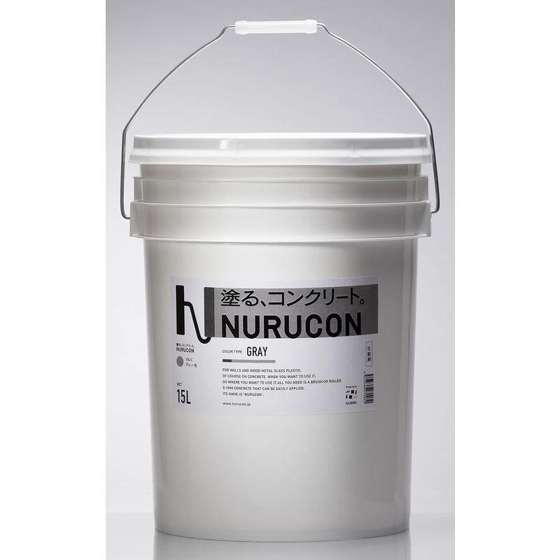 NURUCONコンクリート化粧剤ヌルコン　15L高濃度タイプ　(グレー)