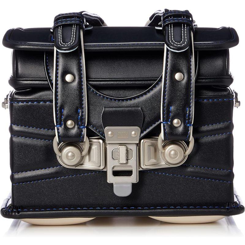 ムラセカバンコウ ランドセル 人工皮革ランドセル ボルカ キッズ AB720-022 ブラック/マリンブルー