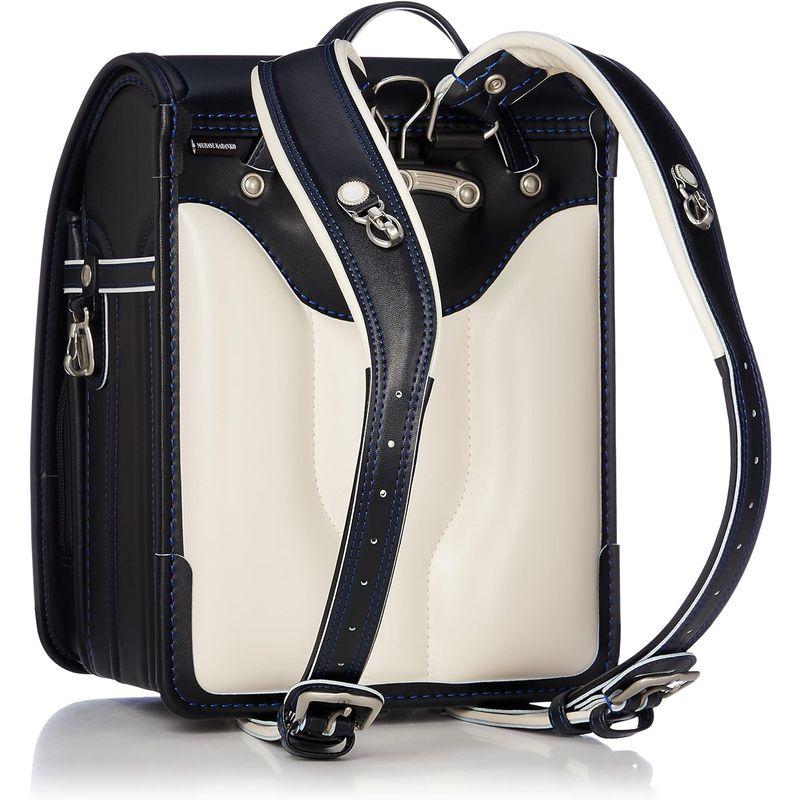 ムラセカバンコウ ランドセル 人工皮革ランドセル ボルカ キッズ AB720-022 ブラック/マリンブルー