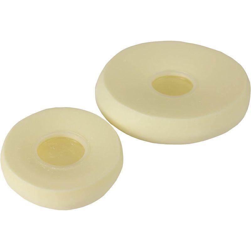 お鏡餅白 樹脂製 大サイズ 三升重ねキャップ付き 正月 おもち 大サイズ 樹脂製 三升重ねキャップ付き 正月 おもち