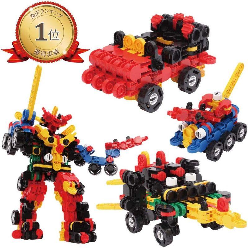 iRiNGO(アイリンゴ)390ピース 知育玩具 ロボット のりもの? 3歳から 音が出るブロック 立体パズル アイリンゴ 390ピース 知育玩具 ロボット のりもの 3歳から 音が出るブロック 立体パズル