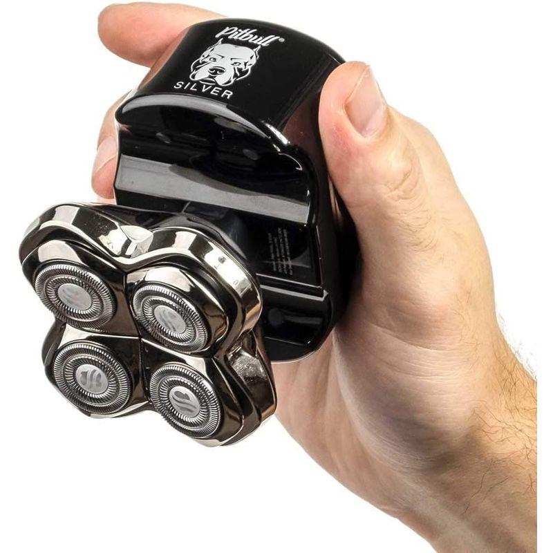Skull Shaver (スカルシェーバー) ピットブル メンズシェーバー（銀） Shaver スカルシェーバー ピットブル メンズシェーバー