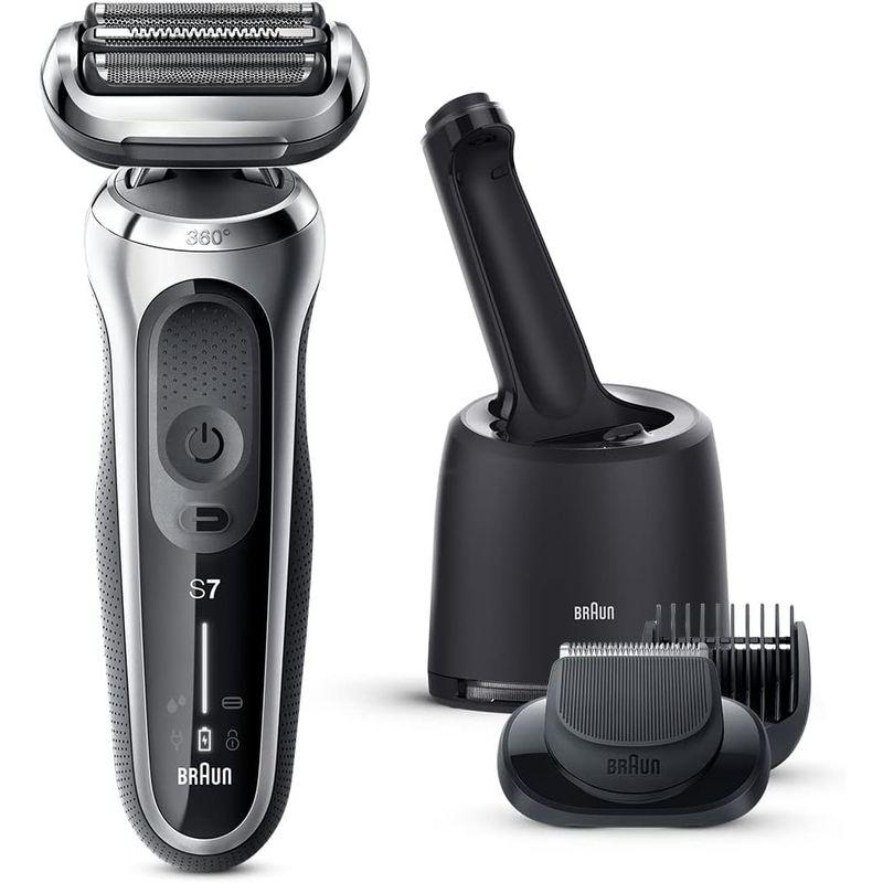 シリーズ７最新シェーバー ブラウン メンズ 電気シェーバー シリーズ7 人工知能テクノロジー搭載 71-S7501cc 洗浄機付き 2022 ブラウン メンズ 電気シェーバー シリーズ7 人工知能テクノロジー搭載 S7501cc 洗浄機付き