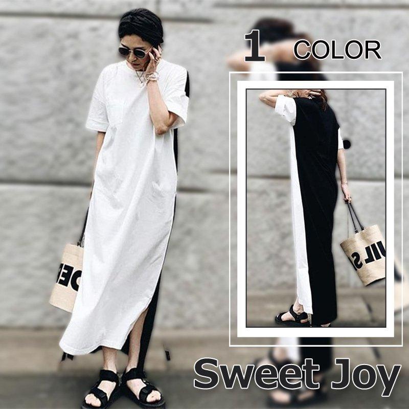 レディースファッション 幻想的 ワンピース レディース 40代 オシャレ ロングワンピース 配色 きれいめ 体型カバー パーカー 夏 半袖 着痩せ 大人 代 30代 50代 Ocdh7pqrx0 Www Robertgillow Co Uk