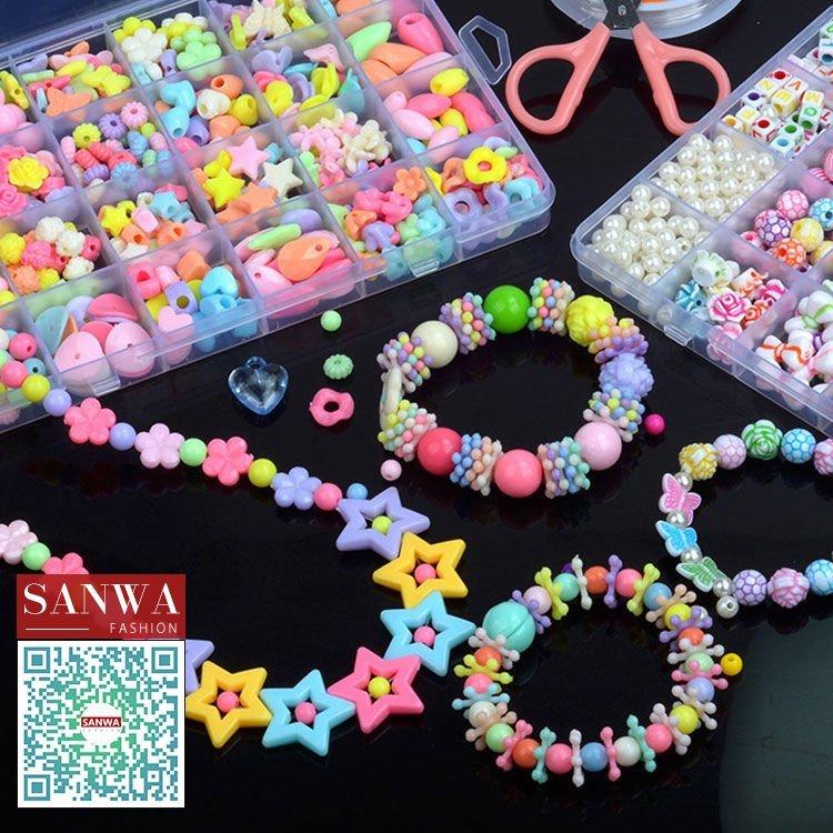 パールビーズ Diy ビーズ 自由研究 カラフルビーズ 女の子 オモチャ ビーズアクセサリー 知育玩具 ハンドメイド ネックレス 手芸用キット 誕生日プレゼント K93ptexa6t おもちゃ Editorialdismes Com