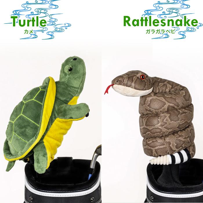 ダフィニーズ  ゴルフヘッドカバー  Daphne's animal head cover ダフニーズ ゴルフドライバー 460ccまで対応動物 おもしろキャラ ぬいぐるみ |  | 08