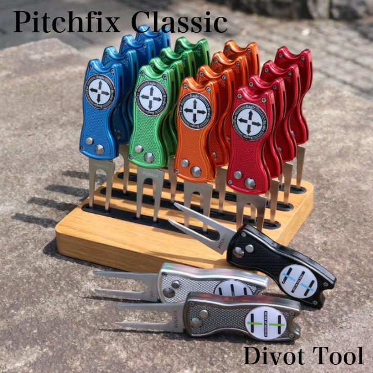 ゴルフ グリーンフォーク ラウンド用 ピッチフィックス【クラシック