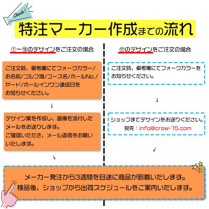 ホールインワン記念品 オリジナル名入れゴルフマーカー+ハリネズミシリコンティーホルダー 50個〜_5