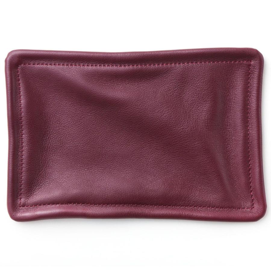 トレイ フレックス レザートレイ 本革 FLEX LEATHER TRAY ワインレッド | 